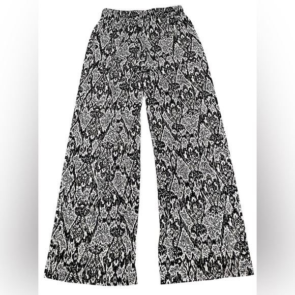 IMAN Global Chic Palazzo Wide Leg Pants Size S Short - Picture 4 of 9